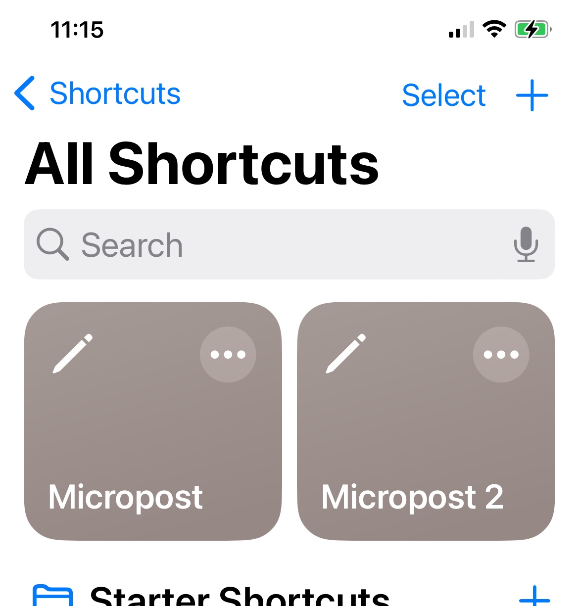 Microposts from iOS